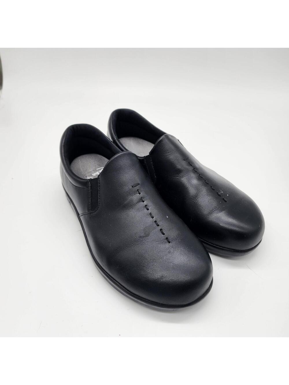 SAS Viva Tripad Comfort Slip On Black Leather Comfort Casual Loafers 8.5 w3